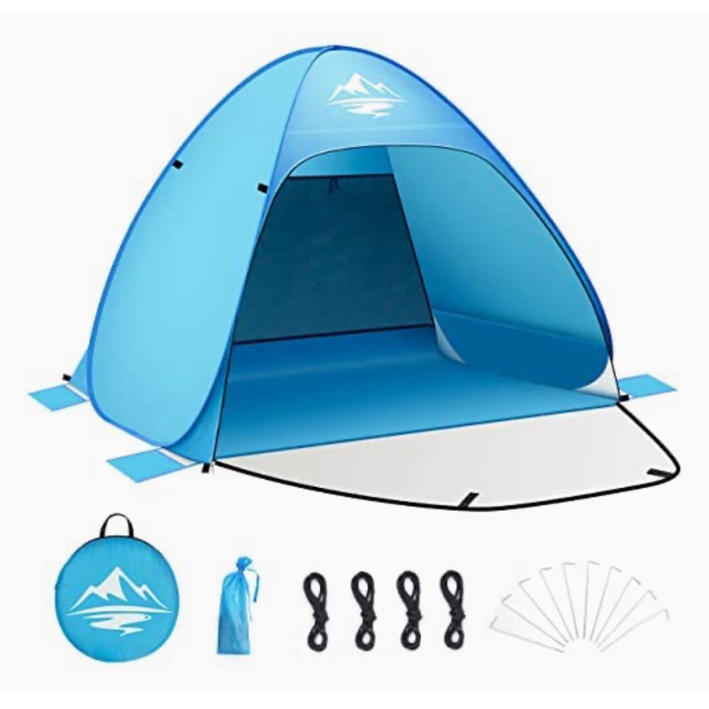 Namiot plażowy Purebox Pop-up od wiatru turystyczny 2-4 osoby