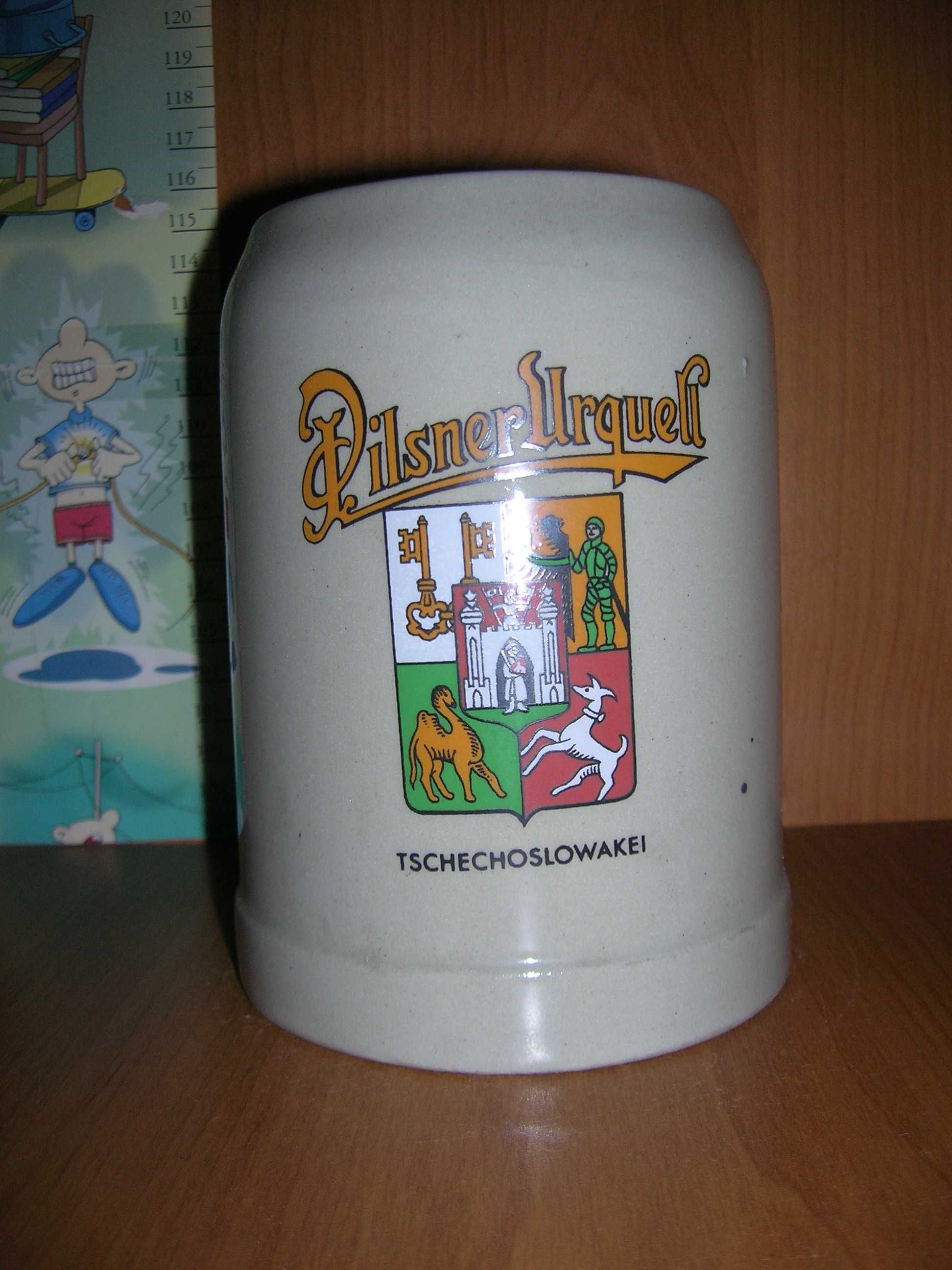 Pilsner Urquell - kolekcja około 100 różnych szklanek i kufli