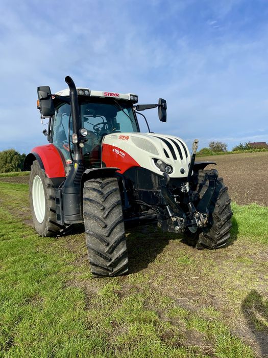 Steyr profi 4115,145KM, 1722mth pierwszy wł. b.wyp. case maxxum t6 new