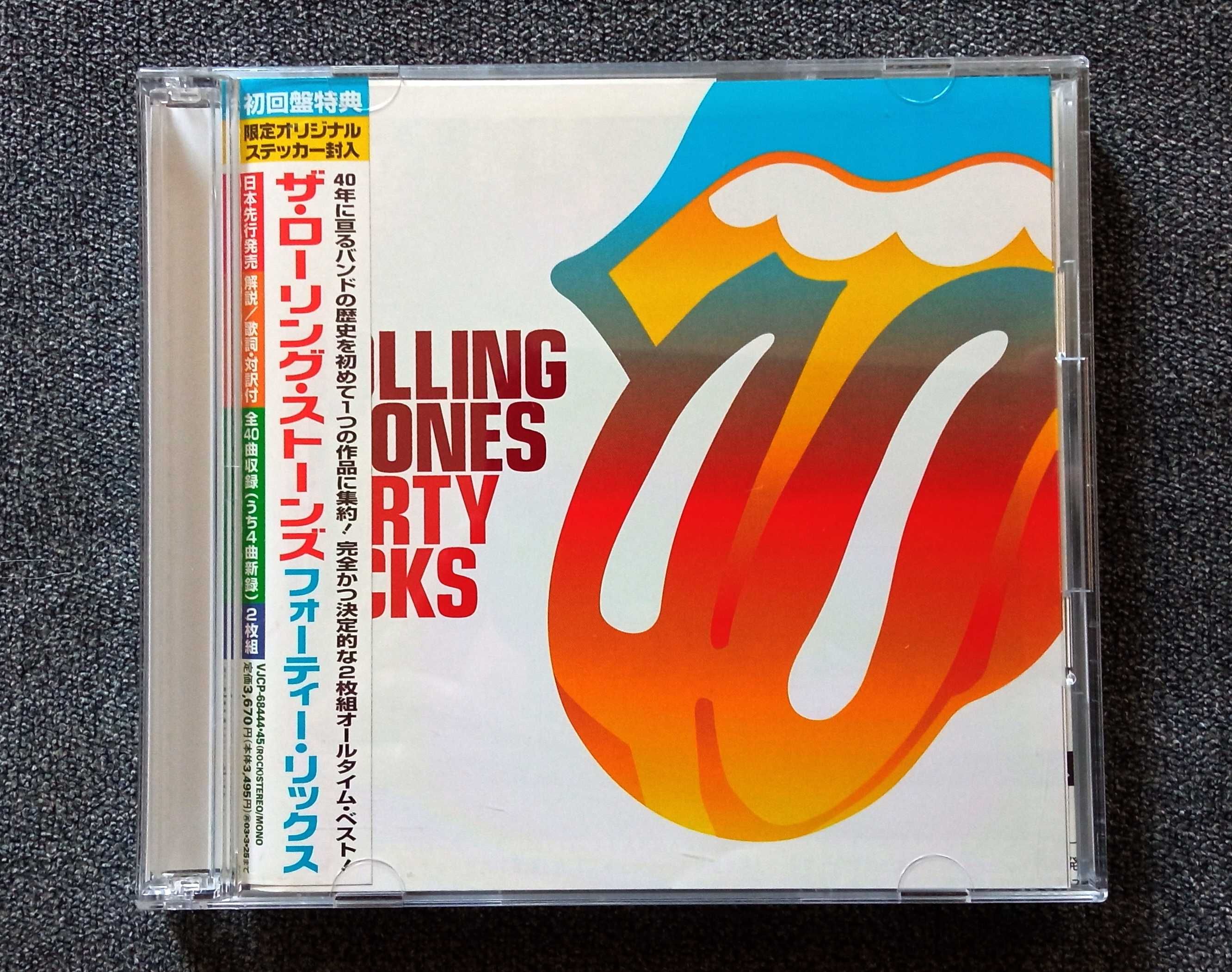 The Rolling Stones Forty Licks 2CD Japan Obi jak NOWE!