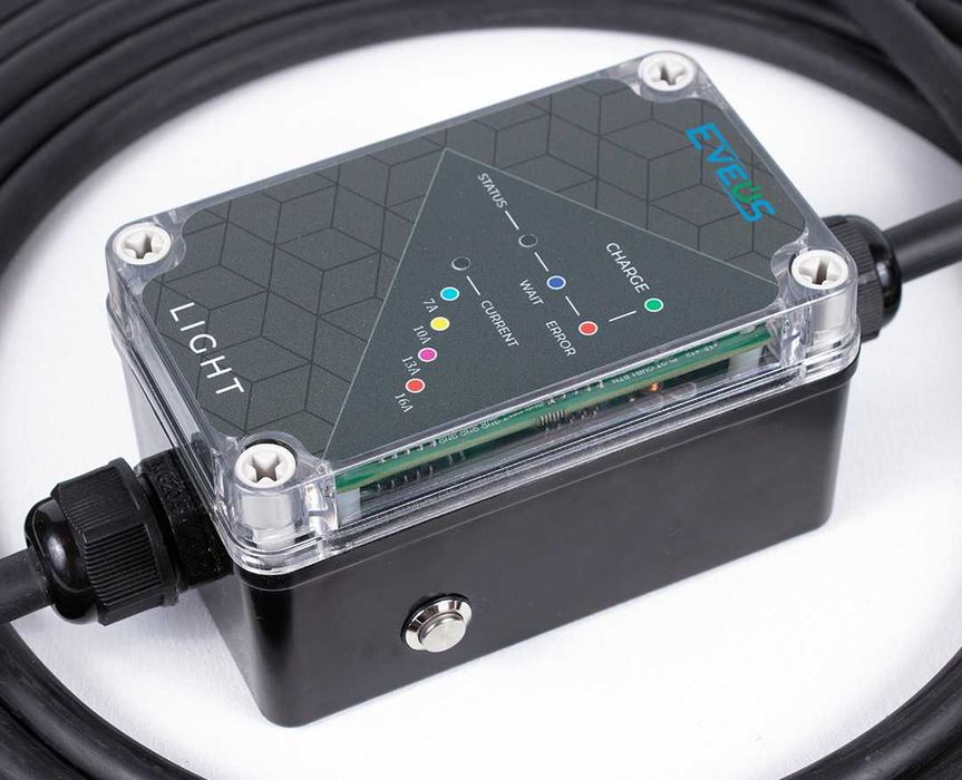 Зарядка для електромобілів Eveus з регулюванням (7.3кВт, 32A) - Type 2