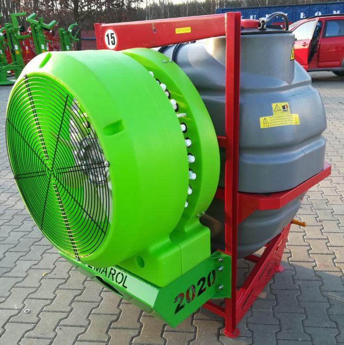 Opryskiwacz zawieszany sadowniczy 400 l do sadu wentylator DEMAROL new