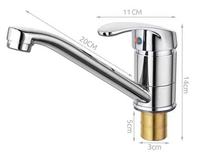 NOWA!!! Bateria kuchenna umywalkowa