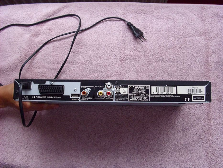 Odtwarzacz DVD Pioneer DV3020V
