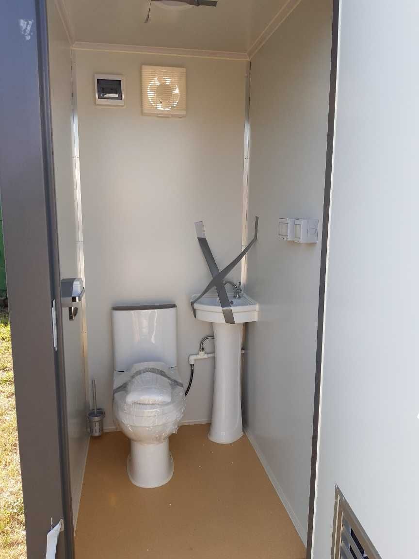 Kontener sanitarny - łazienka / wc+prysznic podwójny /Poznań