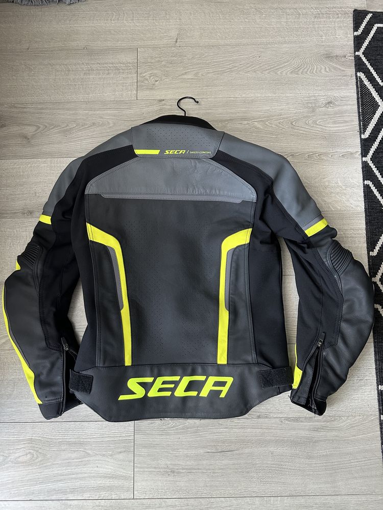 Kurtka motocyklowa Seca Hooligan L 52 fluo jak nowa