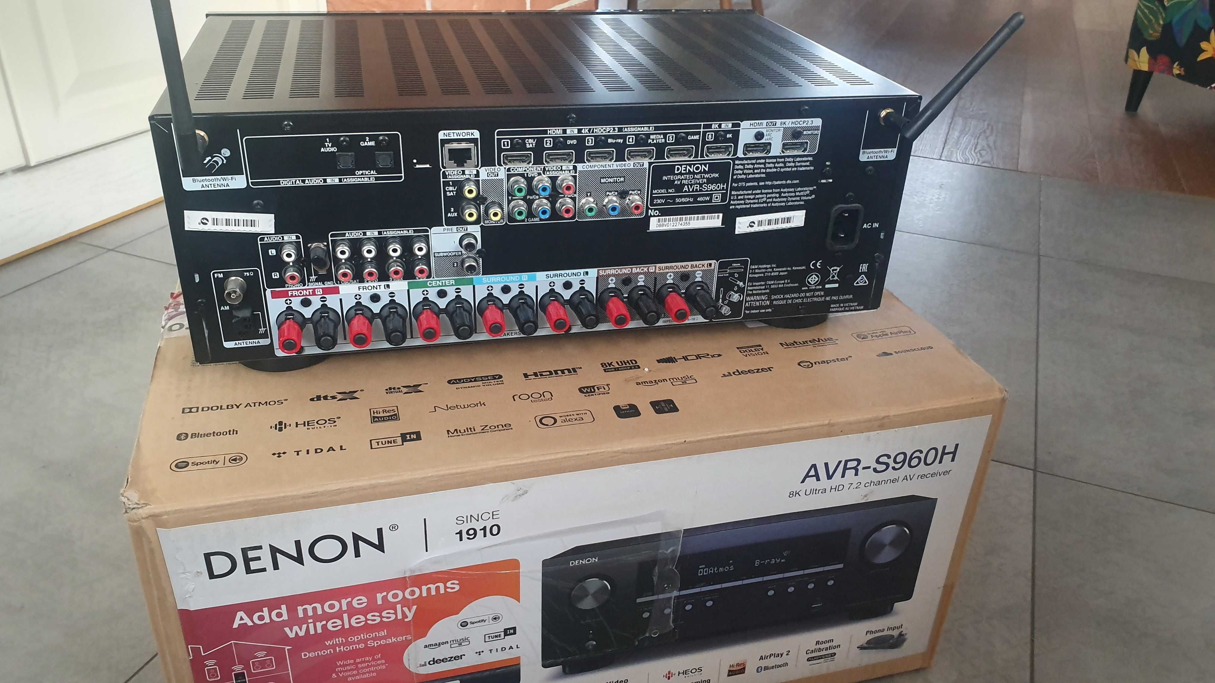 Amplituner Denon AVR-S960H