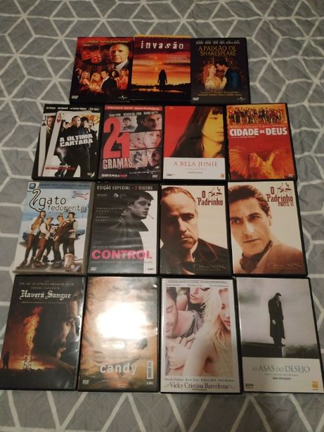 DVDs Vários (Filmes e séries)