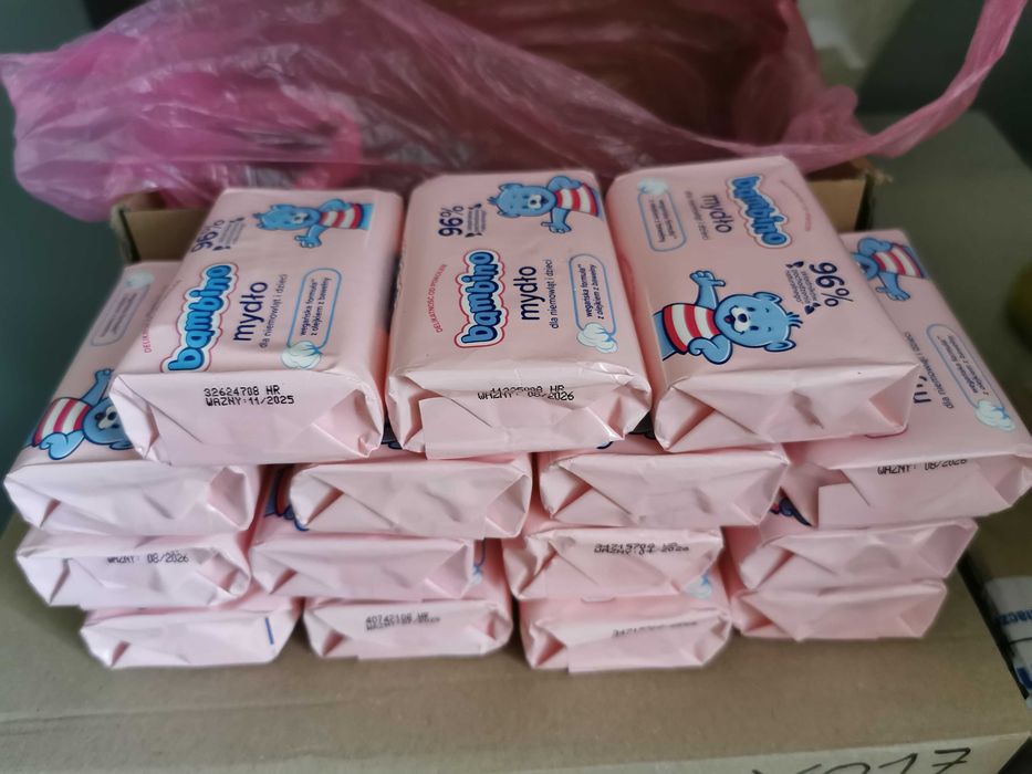 Mydełka  Bambino  15 sztuk za 45zł