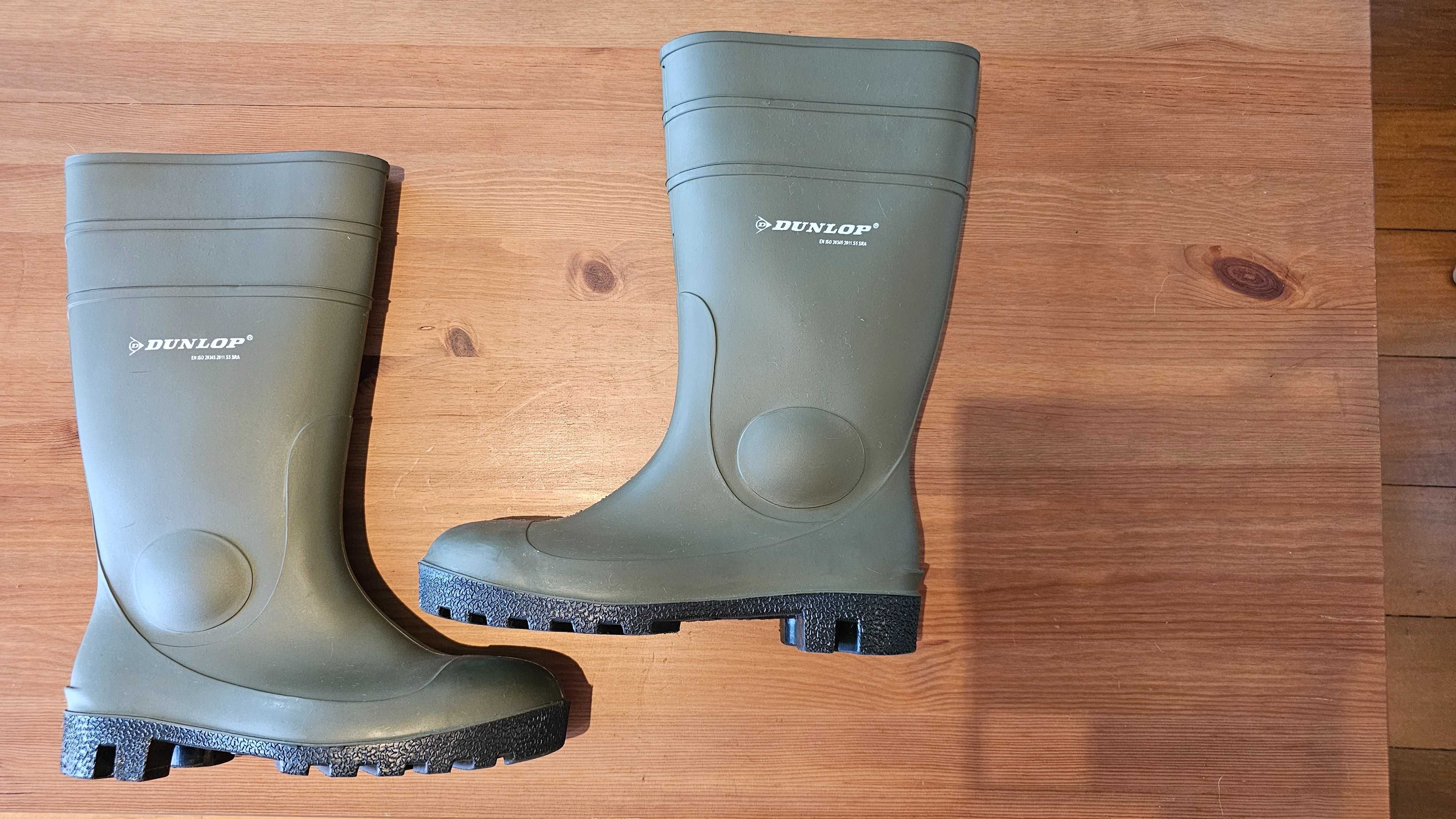 Botas Galochas Dunlop biqueira de aço tamanho 43