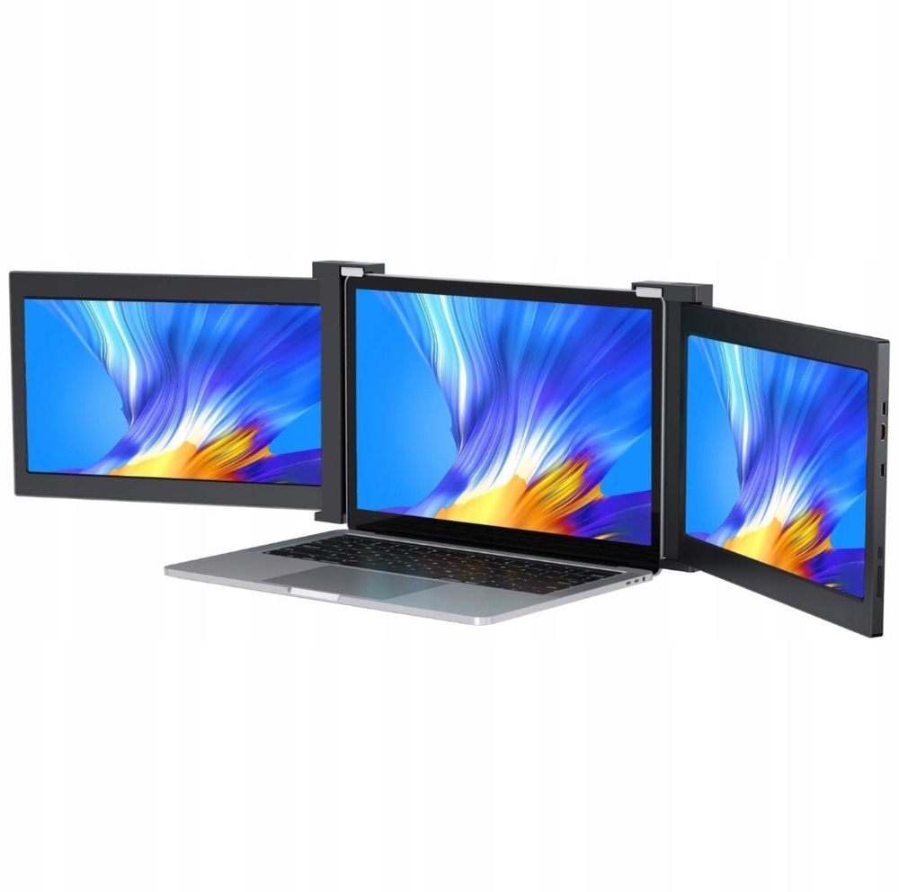 Przenośny monitor Uperfect 14" Odłączany podwójny ekran 60 Hz IPS