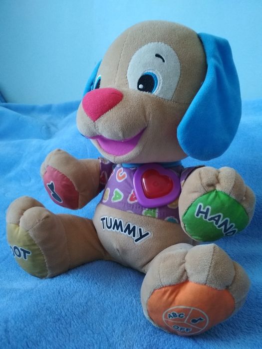 Zabawka Piesek, szczeniaczek uczniaczek dla dzieci,Fisher price