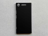 Sony Xperia XZ1 чохол матовий пластик чорний BLACK xz1 чехол