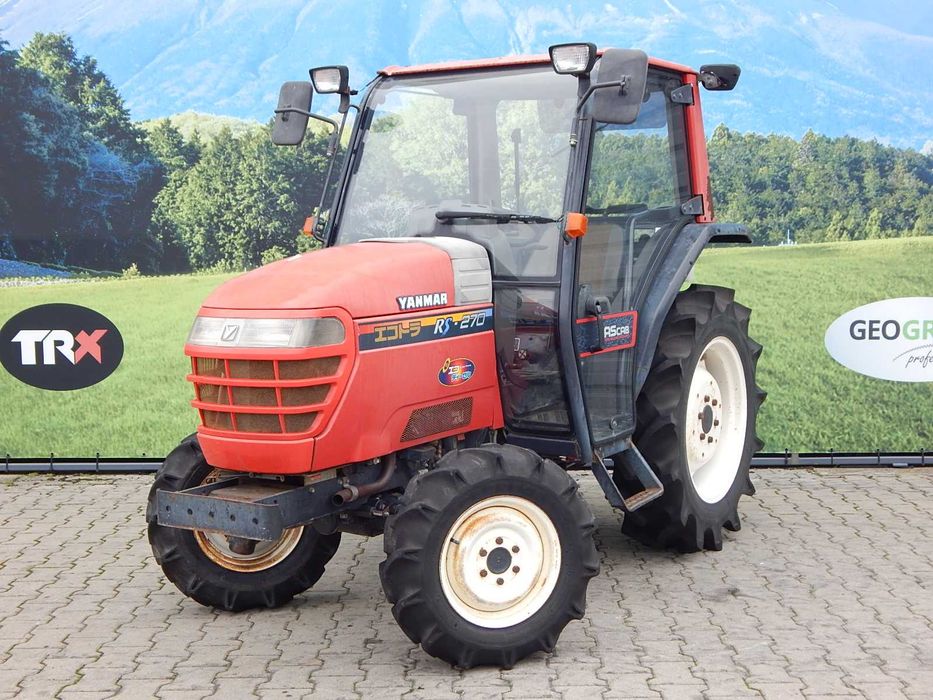 Mały traktor komunalny Yanmar RS270 27KM 4x4 Kabina GWARANCJA ciągnik