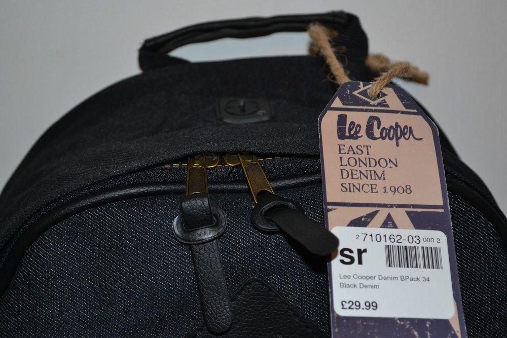 Рюкзак кэжуал Lee Cooper Denim Black