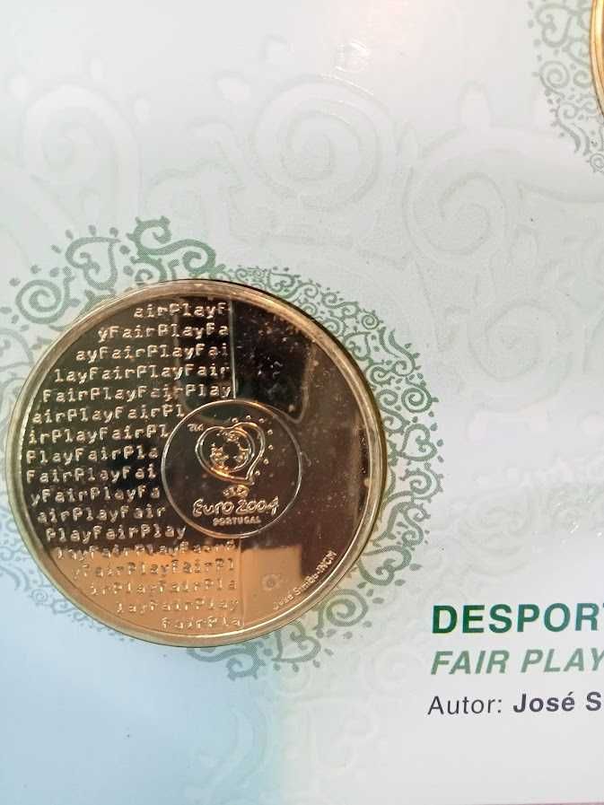 Moedas Comemorativas Euro 2004 Prata/Silver BNC