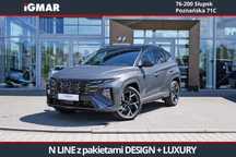 Hyundai Tucson NLine 2WD, 215 KM z pakietami DESIGN i LUXURY. Dostępny od ręki !
