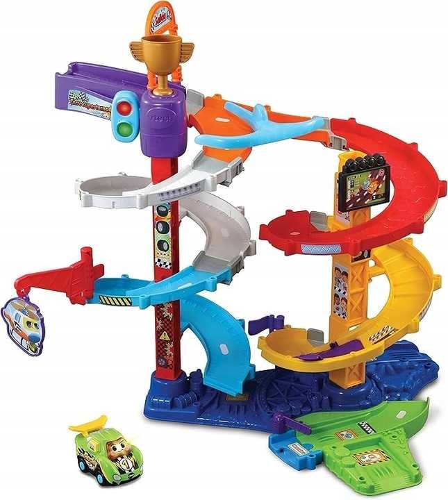 Zabawka dla dzieci Wieża VTech samochodzik i tory dla maluchów