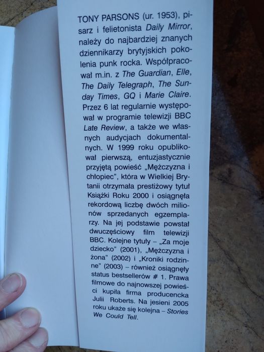 Kroniki rodzinne - Tony Parsons