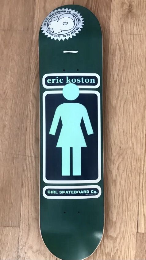 Tábua de skate deck Girl Eric Koston 10 anos