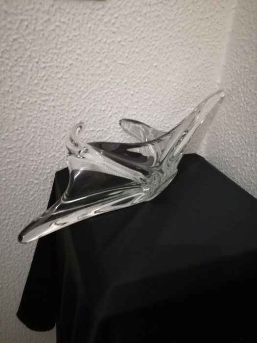 Centro de Mesa em Cristal "Art Vannes" Anos 60/70