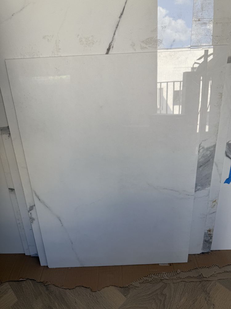 Kafle ABK Sensi Up statuario ultra lux 120x120 gres calacatta marmur