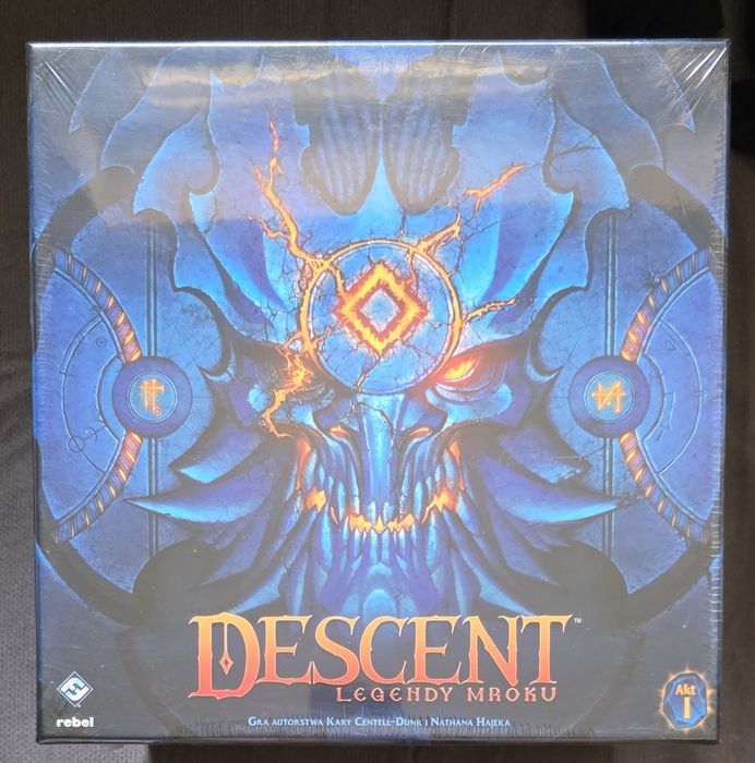Descent Legendy Mroku gra planszowa folia