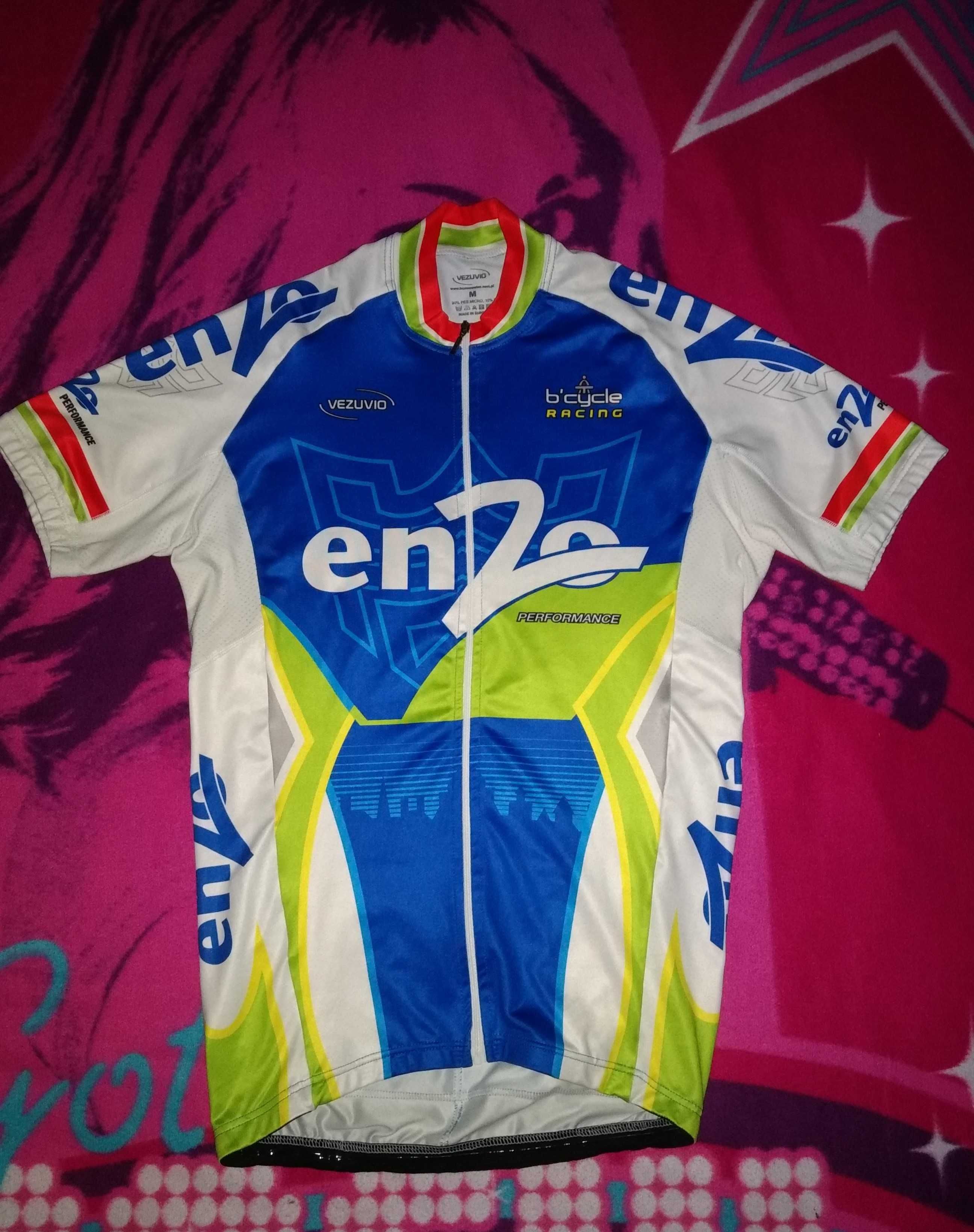 Koszulka kolarska Vezuvio Enzo Bicycle Racing M