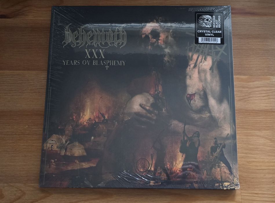 Behemoth XXX Years Ov Blasphemy 3LP *NOWA* 2024 Crystal Clear Nuclear
