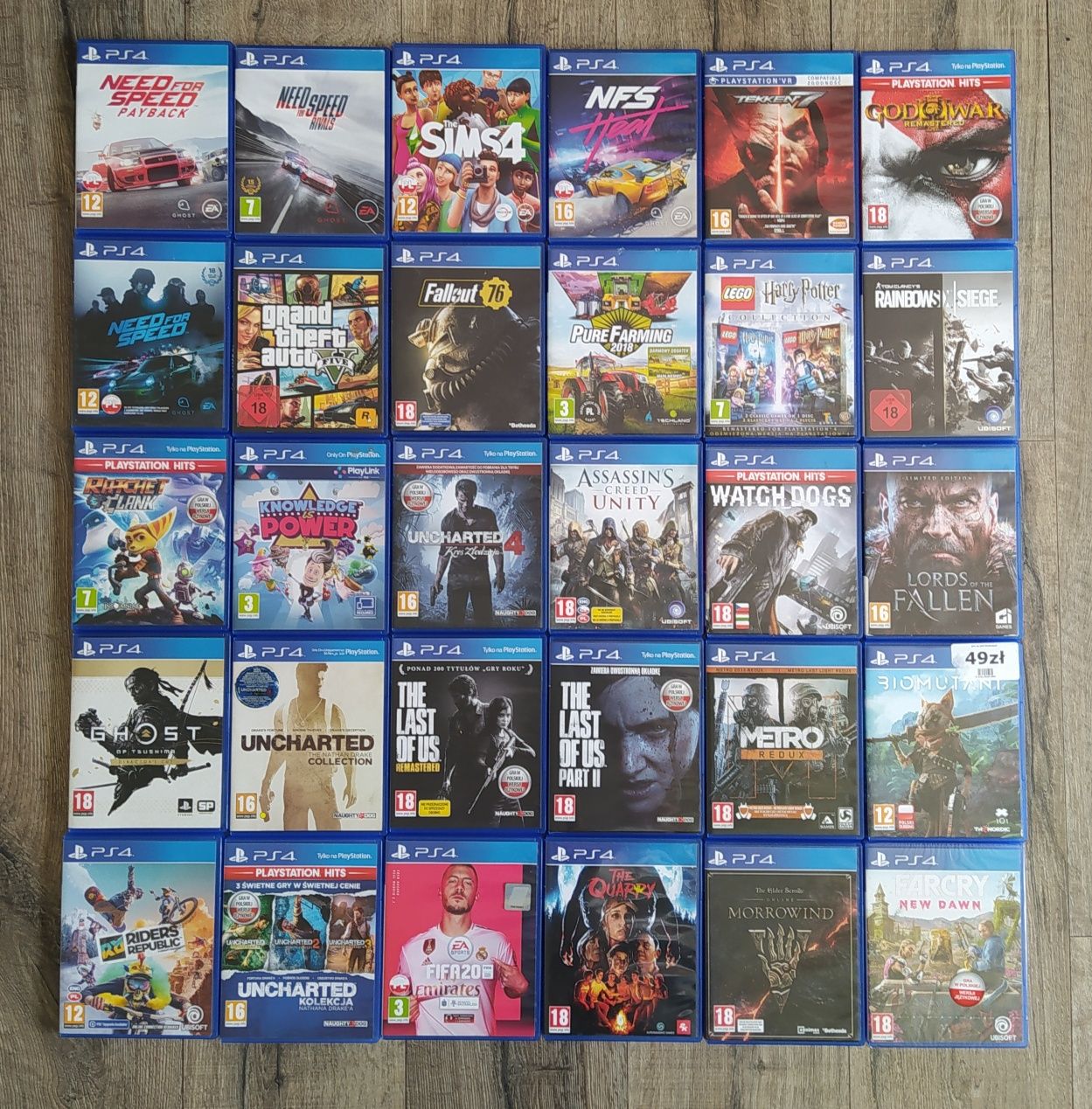 Gry PS4 Duży wybór gier Wysyłka