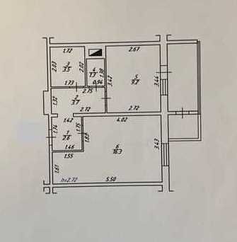 Продаж 1к кв. 7/9 пов. Новобудова. Ремон . №16502