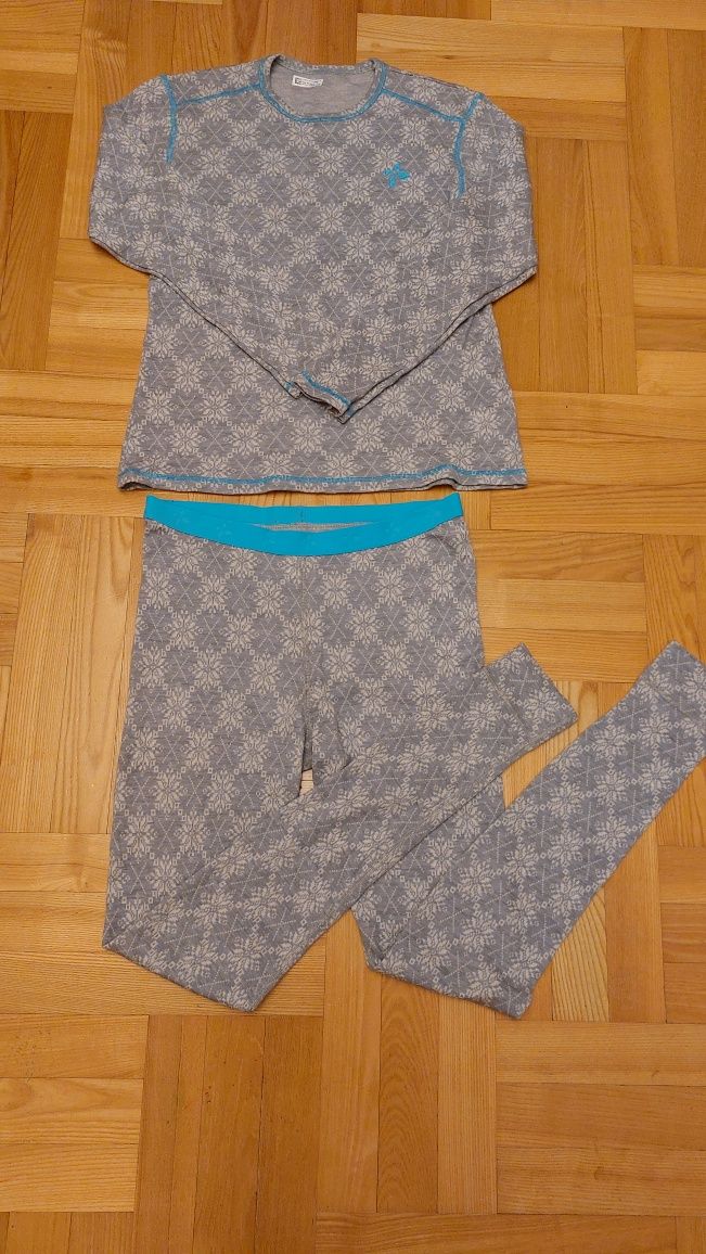 Komplet termoaktywny bluzka I spodnie L