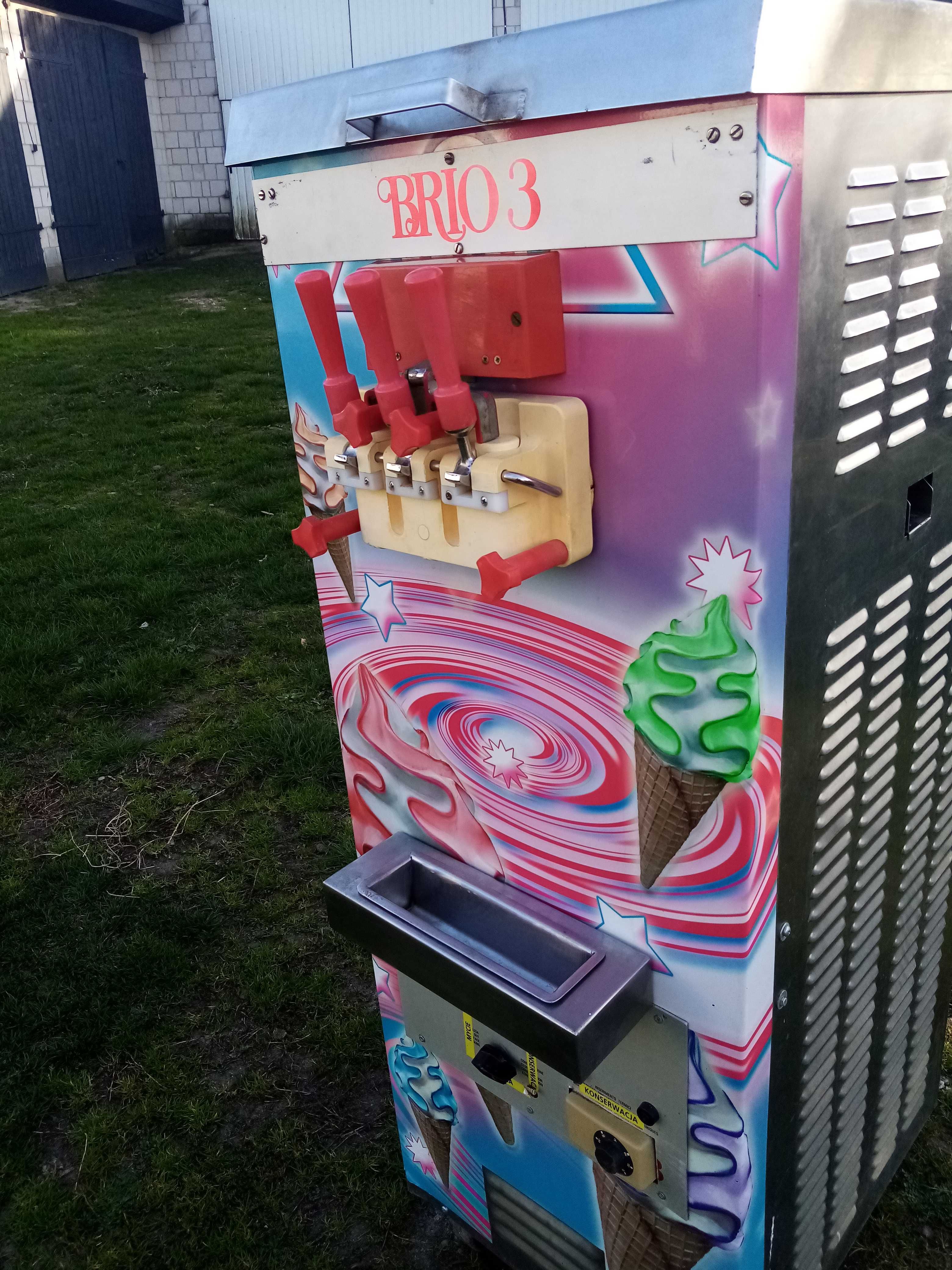 Brio 3 cattabribga automat do lodów włoskich