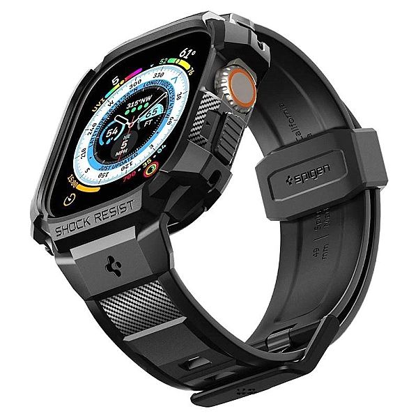 Etui z paskiem Spigen Rugged Armor Pro na Apple Watch Ultra (49 mm) -