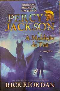 Livro de Percy Jackson - A maldição do Titã 6ª Edição