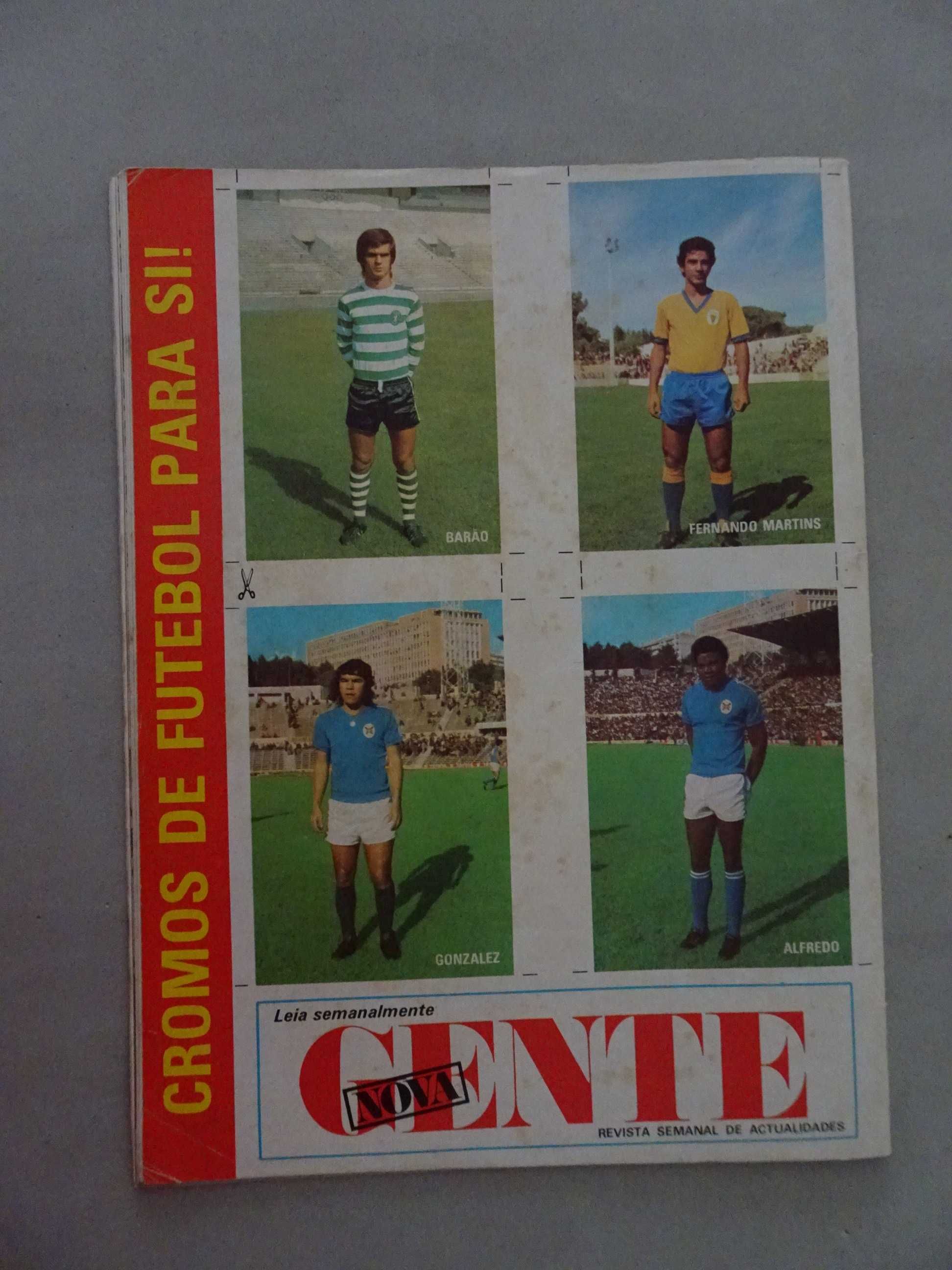 Antiga revista golo nº21 com cromos