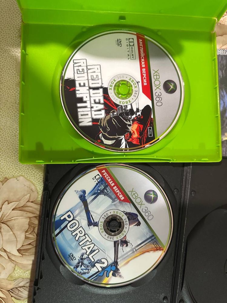 Ігри для Xbox 360 / Диски / Mafia 2 / RDR / PORTAL 2