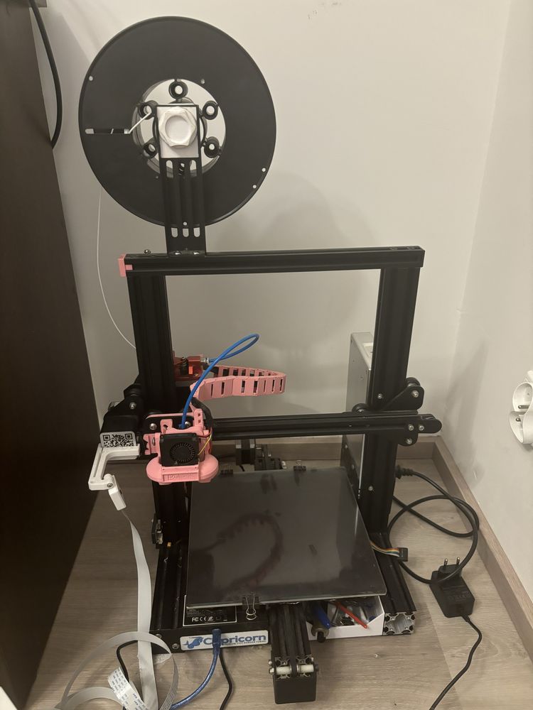 Drukarka 3d ender 3 pro po przeróbkach (klipper)
