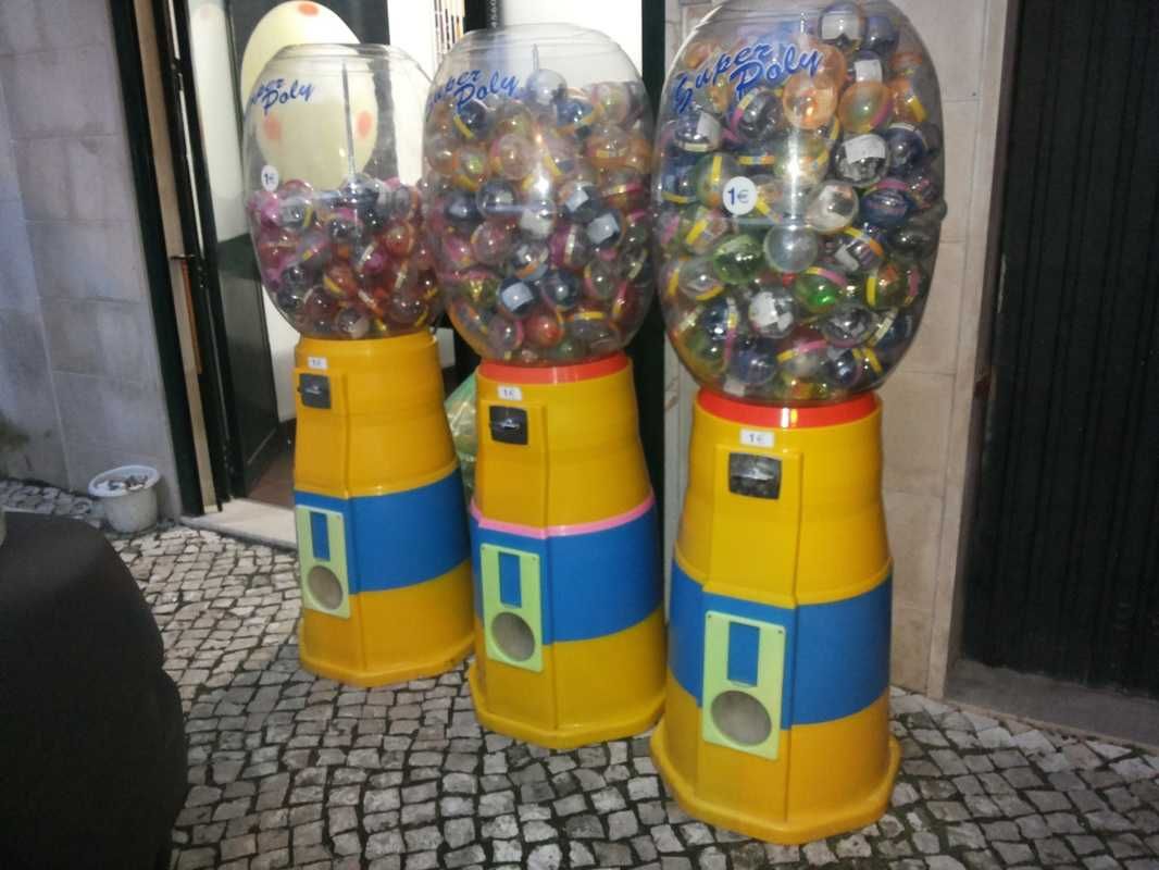 Bolas 90mm Com Brinde (Para Máquinas de Vending ou Festas)