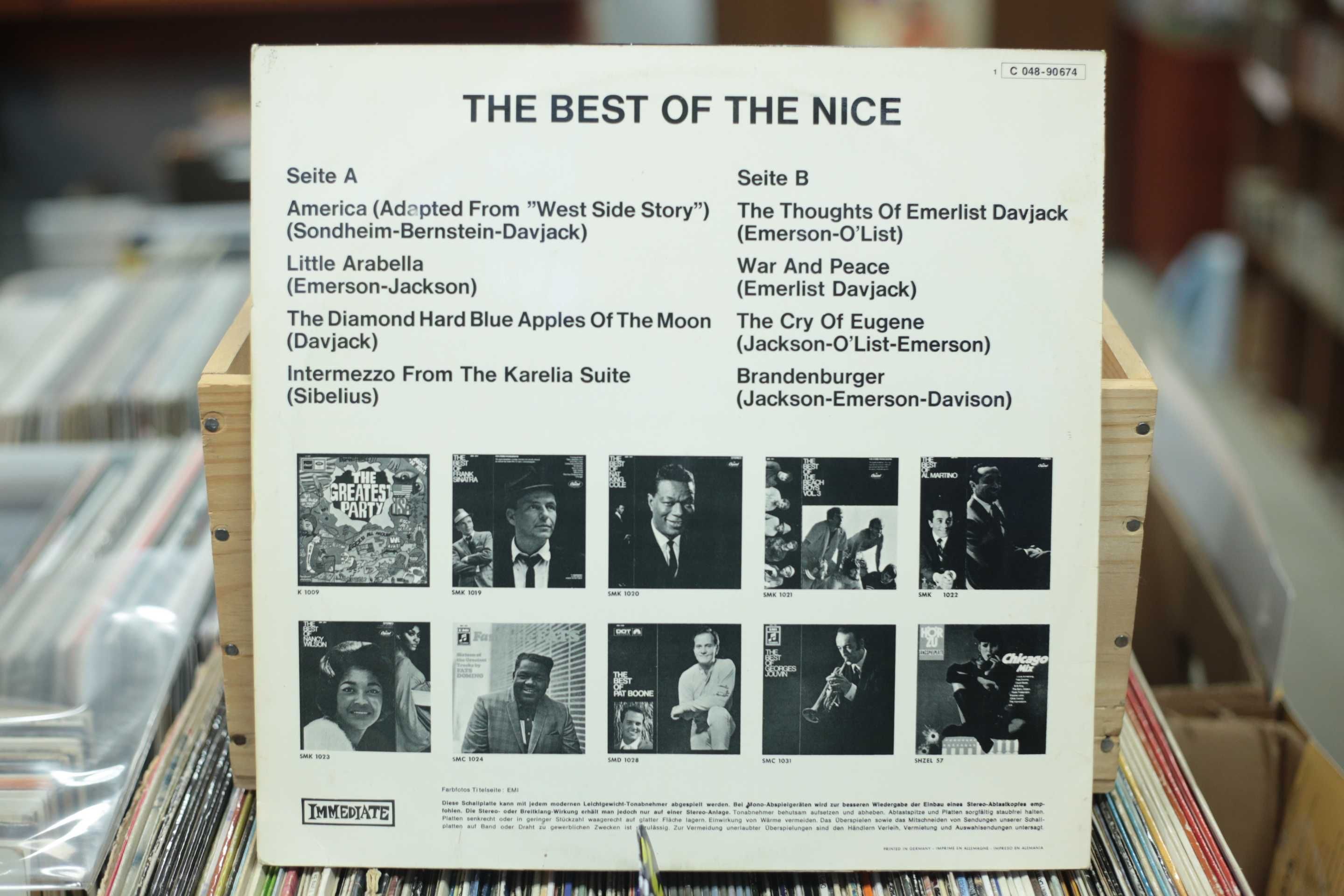 LP winyl The Best Of THE NICE ger EX-