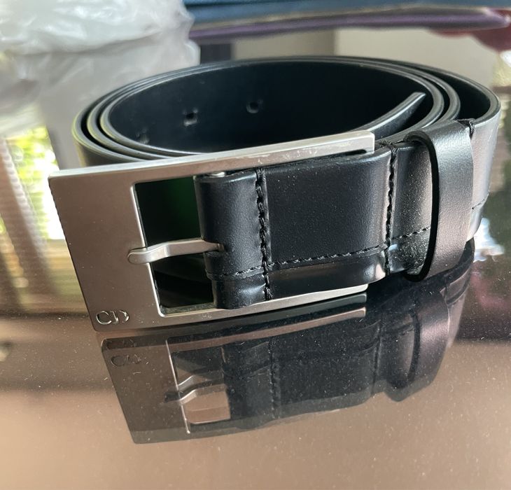 Skórzany pasek Christian Dior r. M-L!