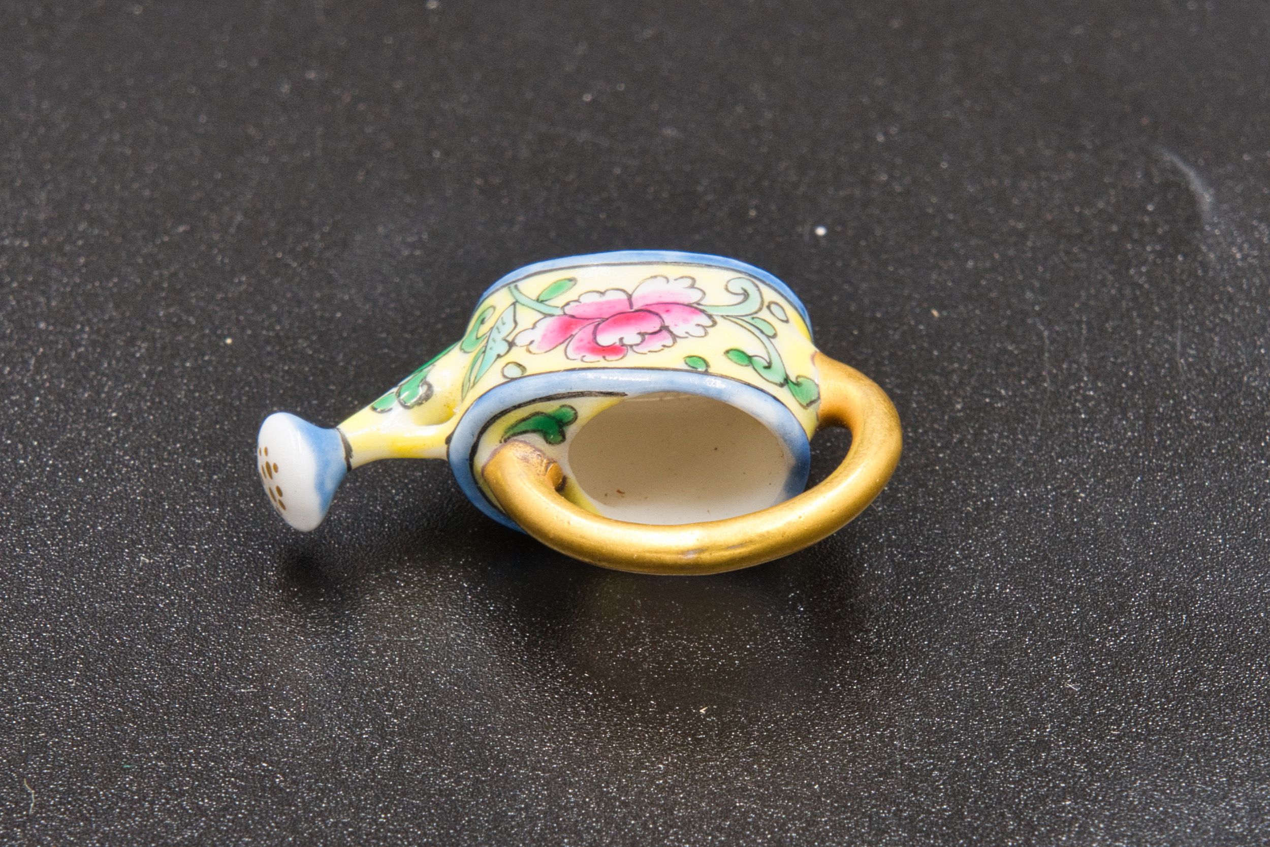 Regador Miniatura Porcelana Limoges