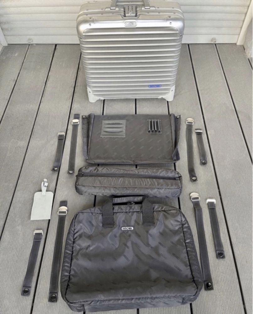 RIMOWA Topas walizka biznesowa na 2 kółkach TSA aluminium kabinowa 23L