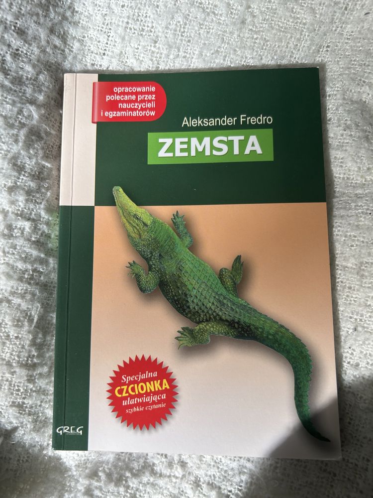Lektura Zemsta Fredro