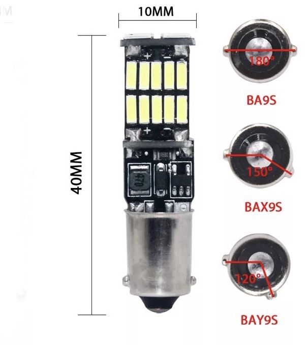 Led H6w - T4w - H21w 100% canbus