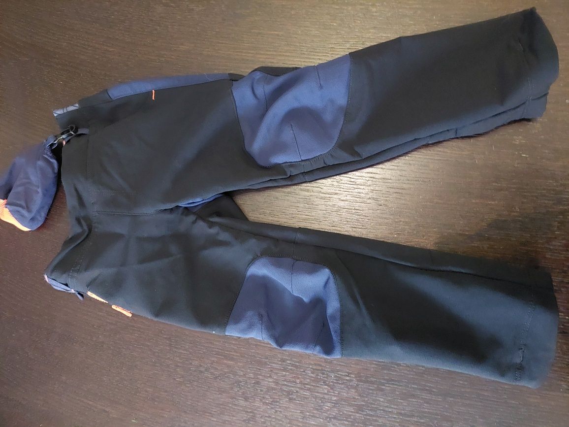 Spodnie softshell turystyczne dziecięce MH550 Quechua r. 89-95
