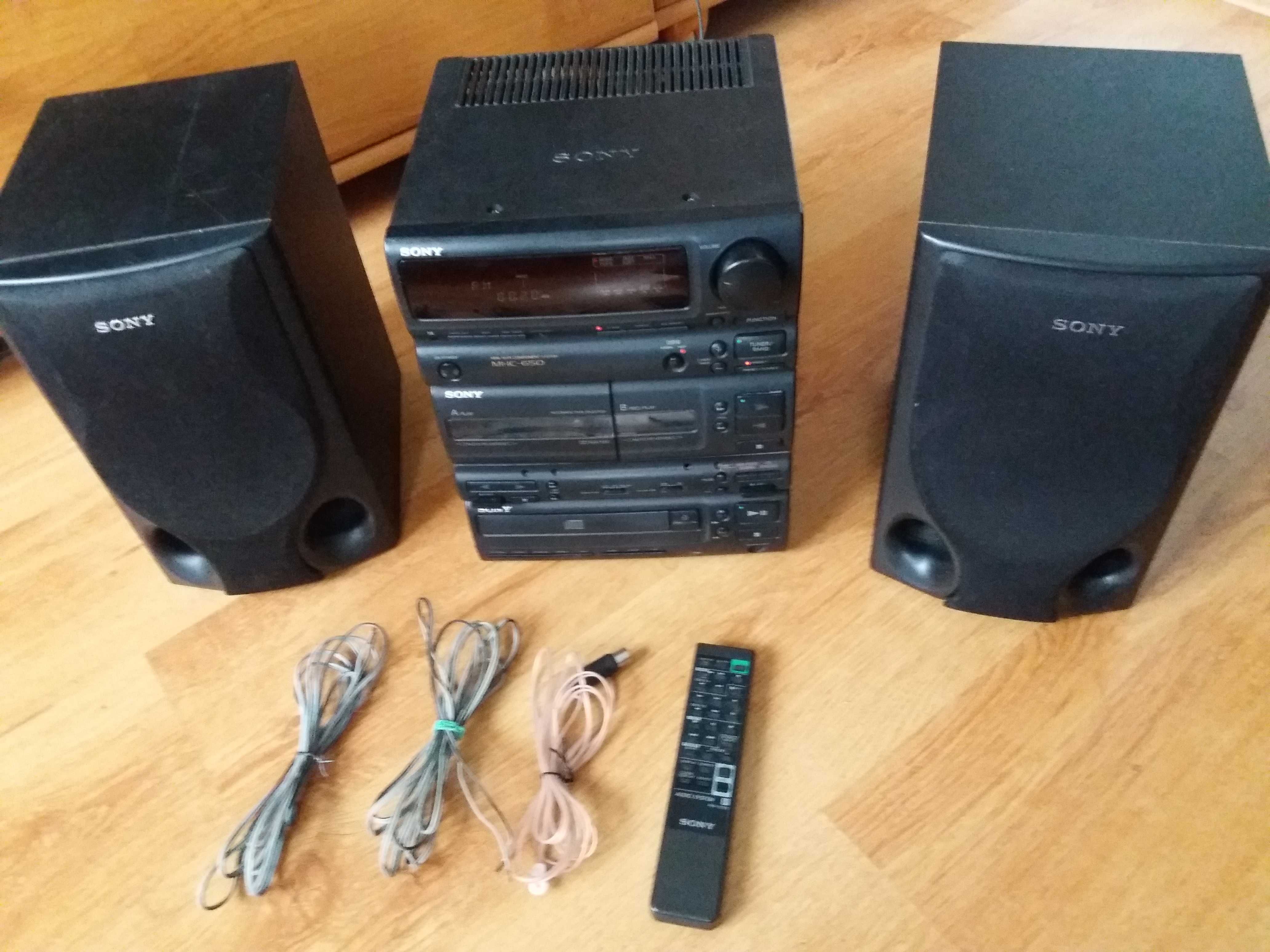 miniwieza sony mhc 650