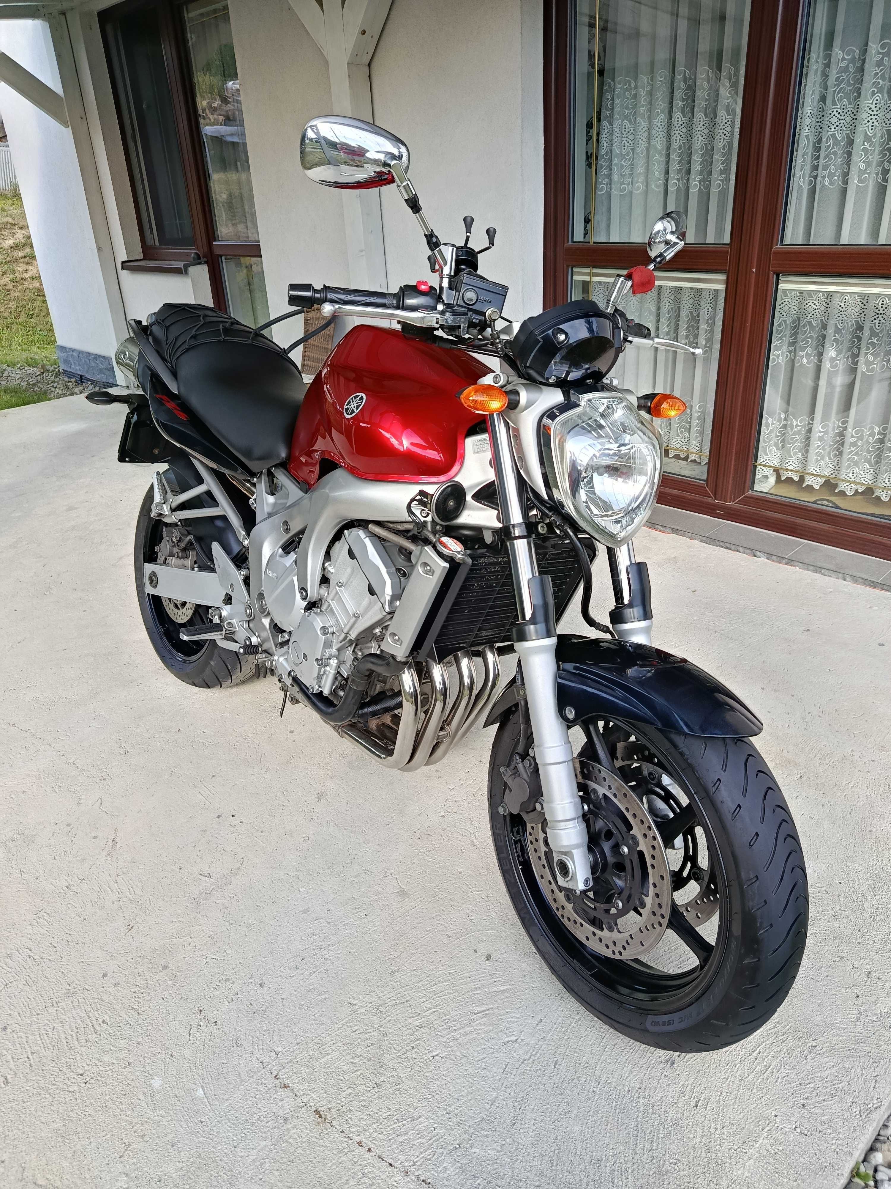 Yamaha FZ6N  2004r  przebieg 54260tyś stan idealny