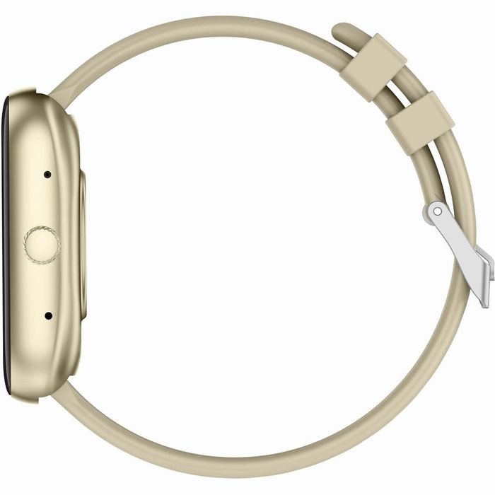 smartwatch damski gravity gt18-8 beżowy pasek silikonowy + biały pasek