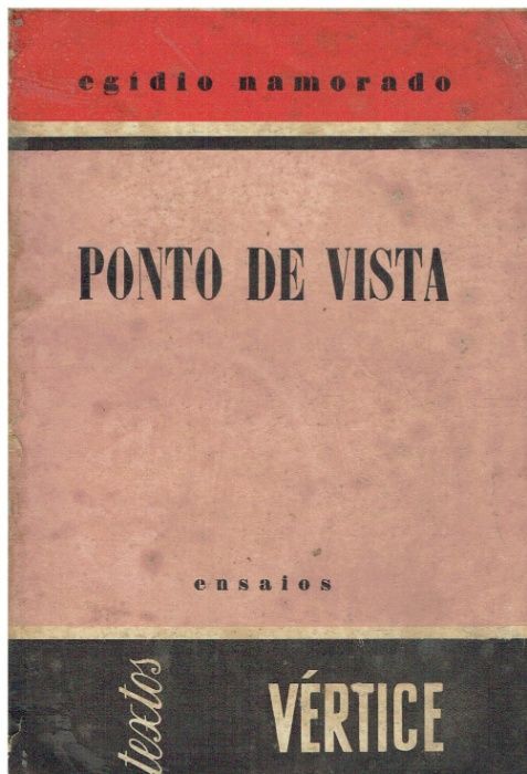 4386 Ponto de Vista Ensaios de Egído Namorado